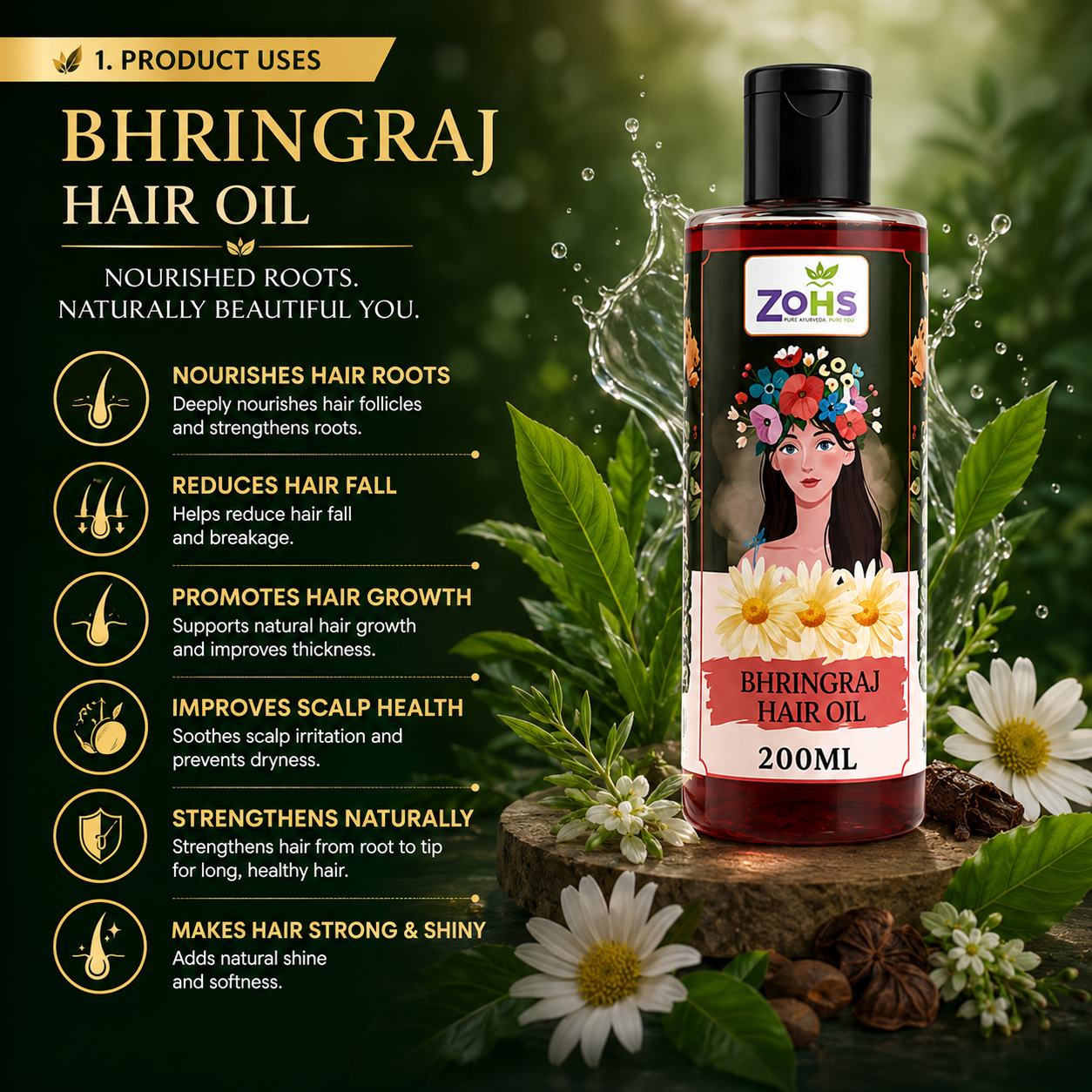 BHRINGRAJ HAIR OIL
