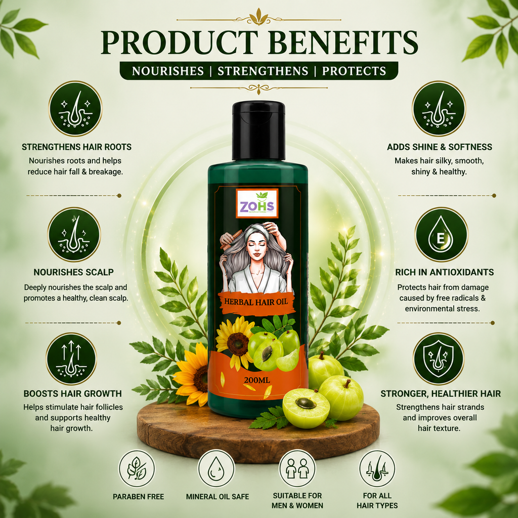 HERBAL HAIR OIL