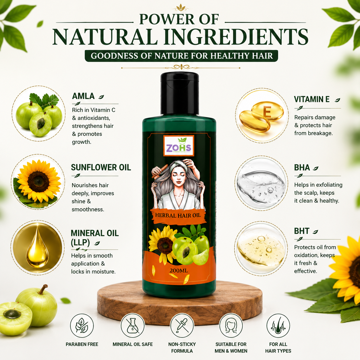 HERBAL HAIR OIL