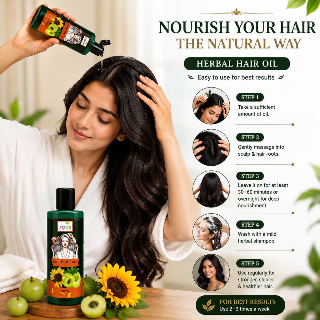 HERBAL HAIR OIL