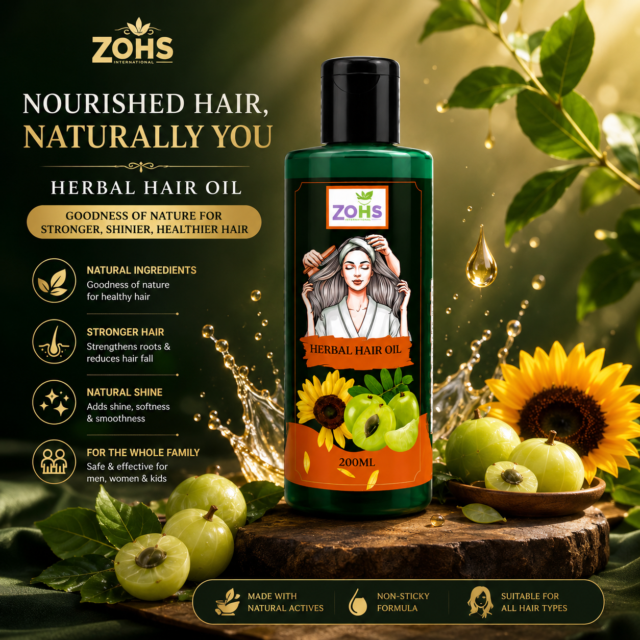 HERBAL HAIR OIL