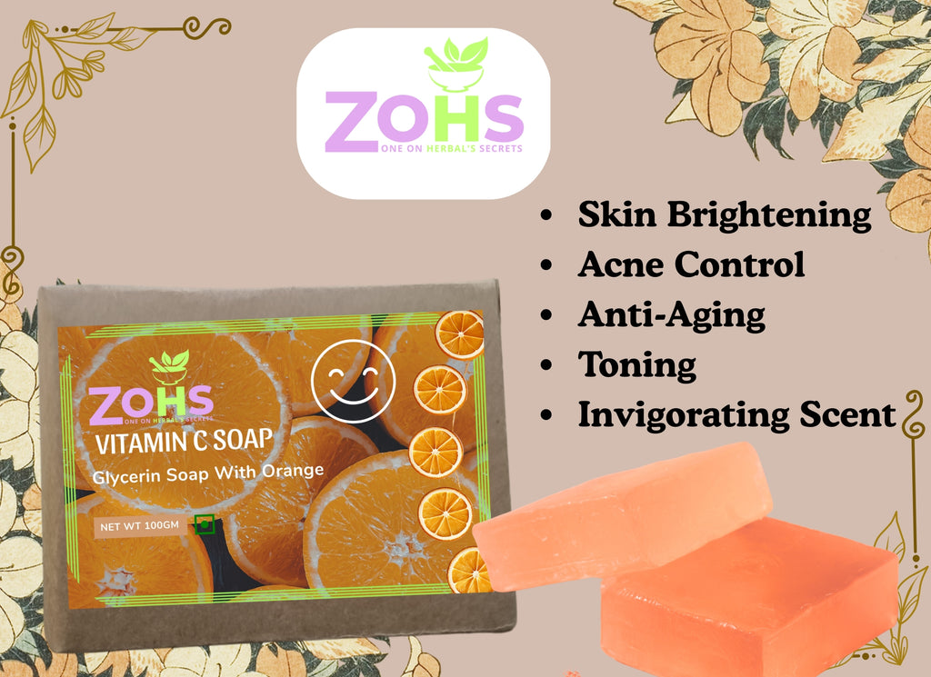 ORANGE SOAP (  VITAMIN C SOAP )
