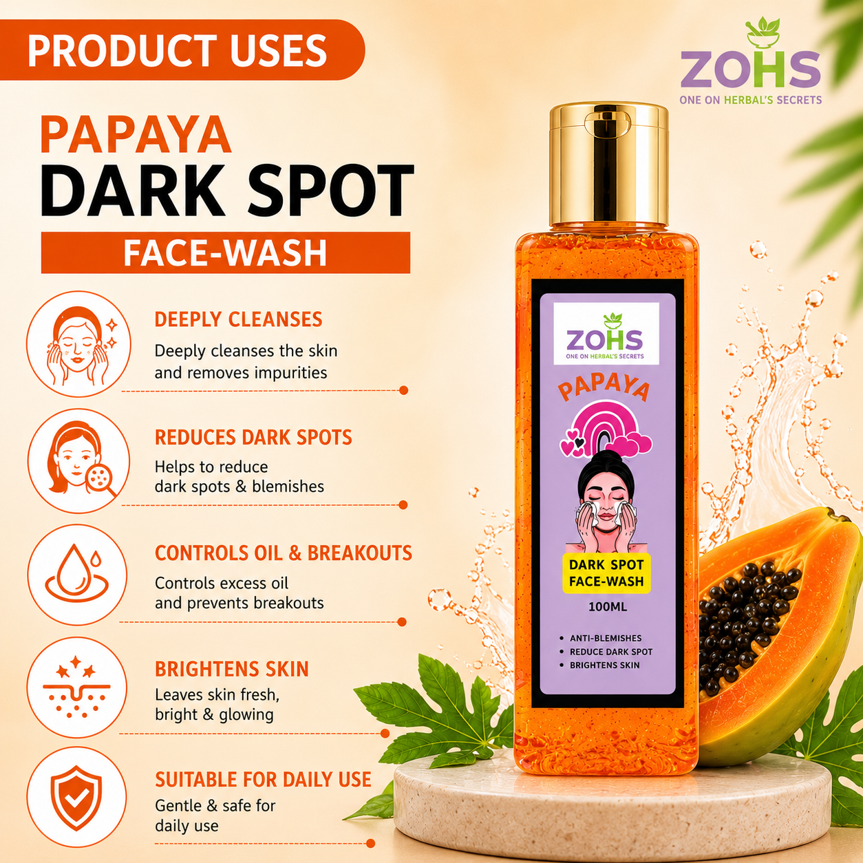 DARK SPOT FACE-WASH