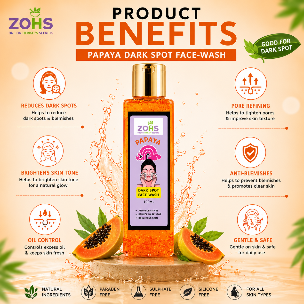 DARK SPOT FACE-WASH