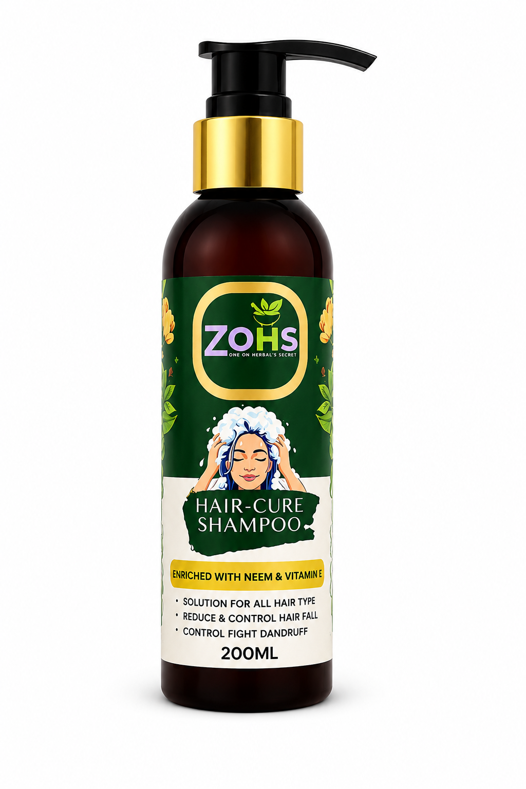 ZOHS HAIR CURE HERBAL SHAMPOO