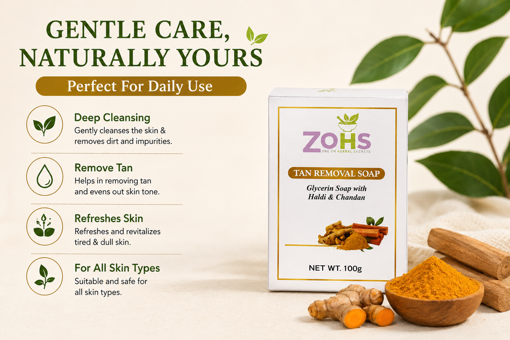 HALDI & CHANDAN SOAP ( TAN REMOVAL SOAP )