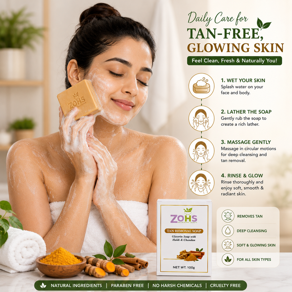 HALDI & CHANDAN SOAP ( TAN REMOVAL SOAP )