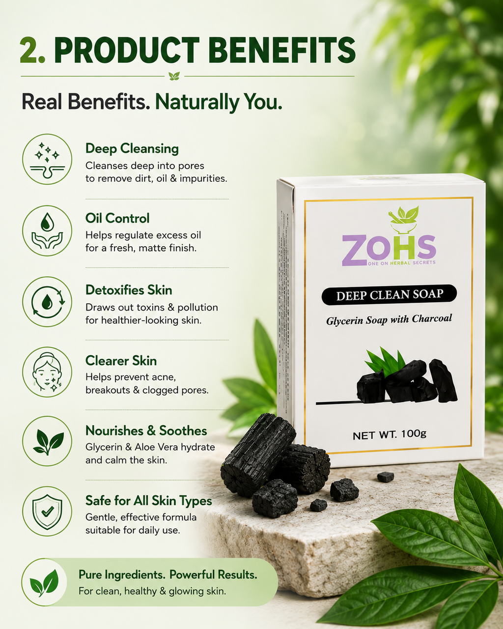 CHARCOAL SOAP ( DEEP CLEAN SOAP )