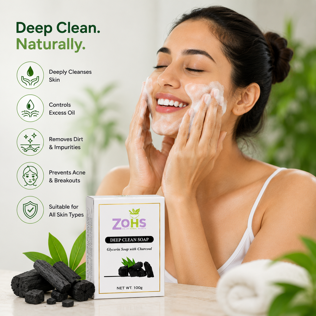 CHARCOAL SOAP ( DEEP CLEAN SOAP )