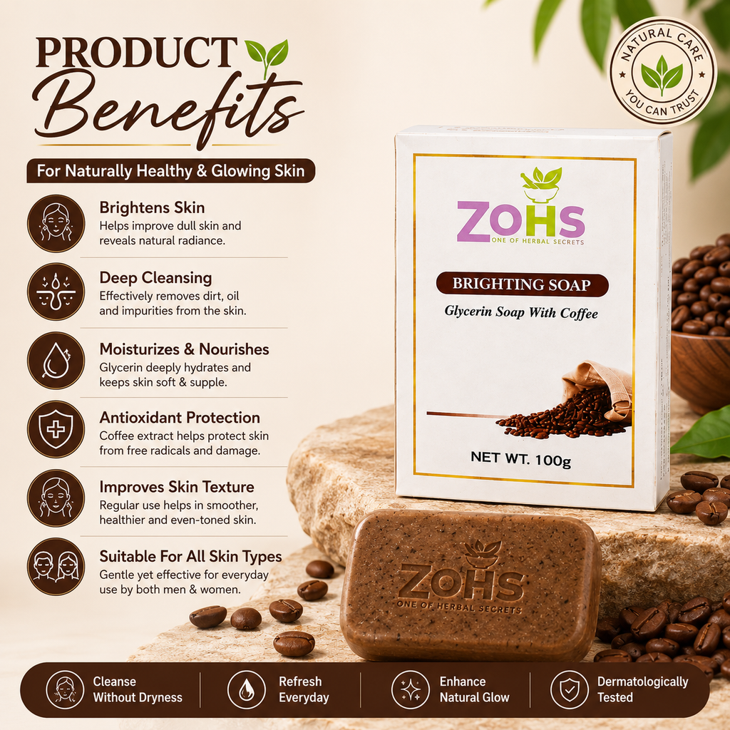COFFEE SOAP ( BRIGHTING SOAP )