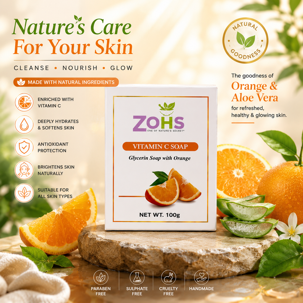 ORANGE SOAP (  VITAMIN C SOAP )