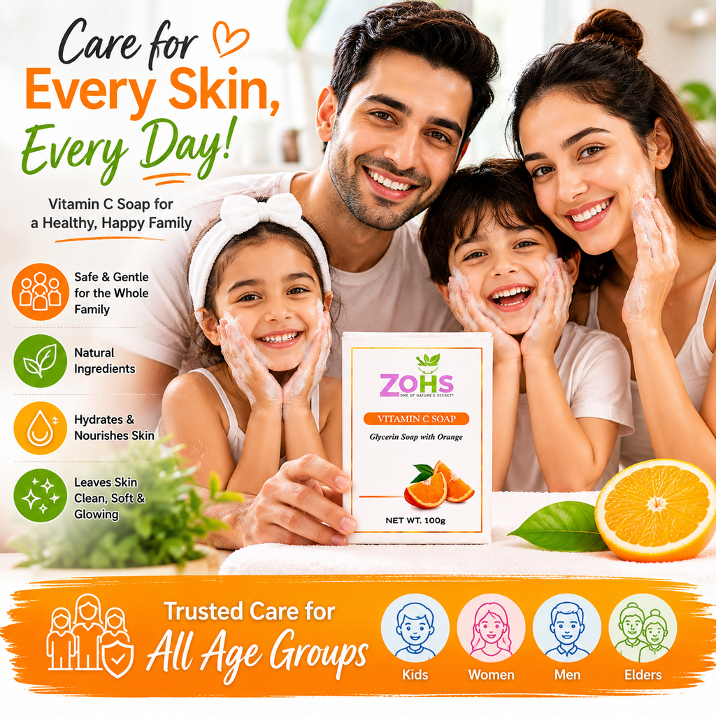 ORANGE SOAP (  VITAMIN C SOAP )