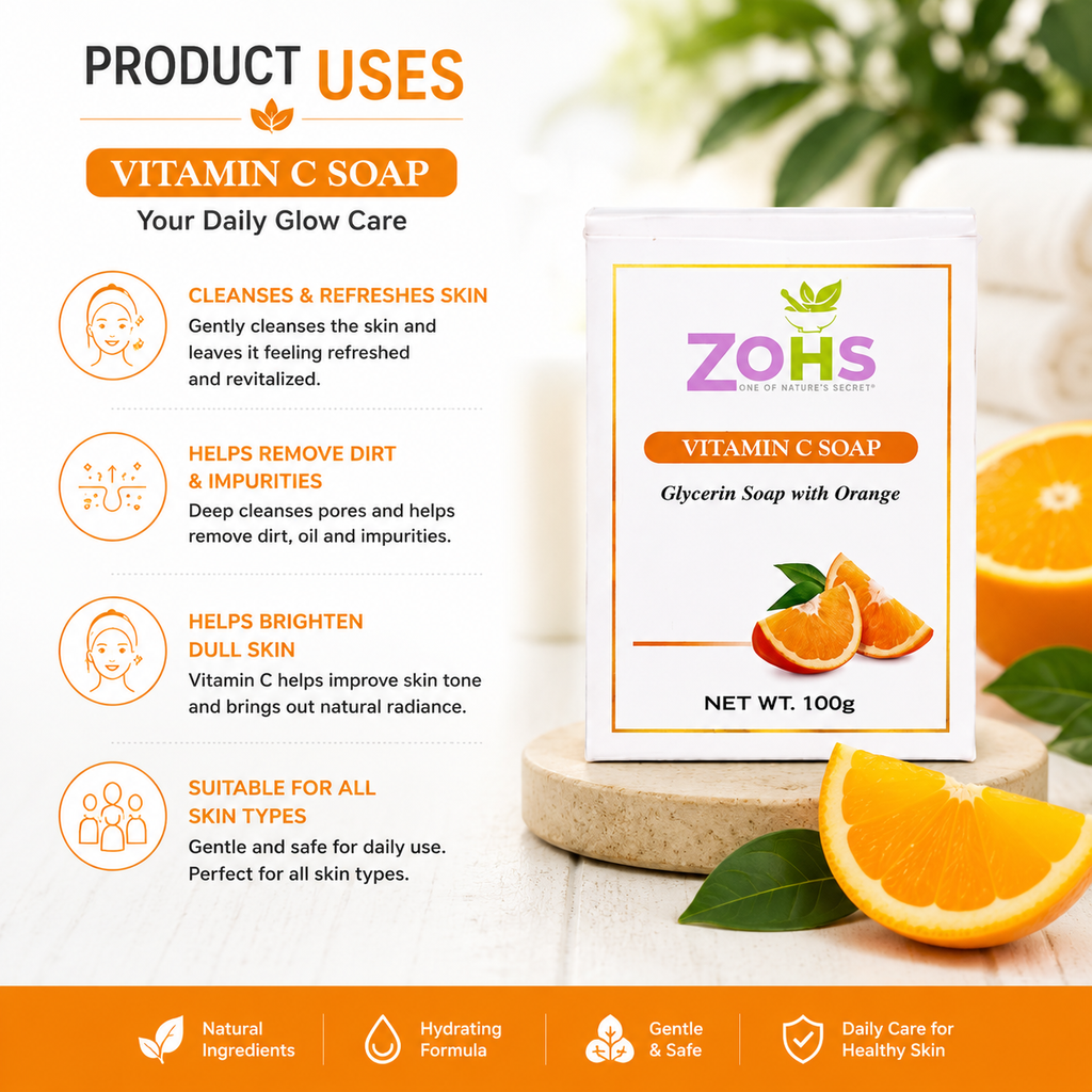 ORANGE SOAP (  VITAMIN C SOAP )