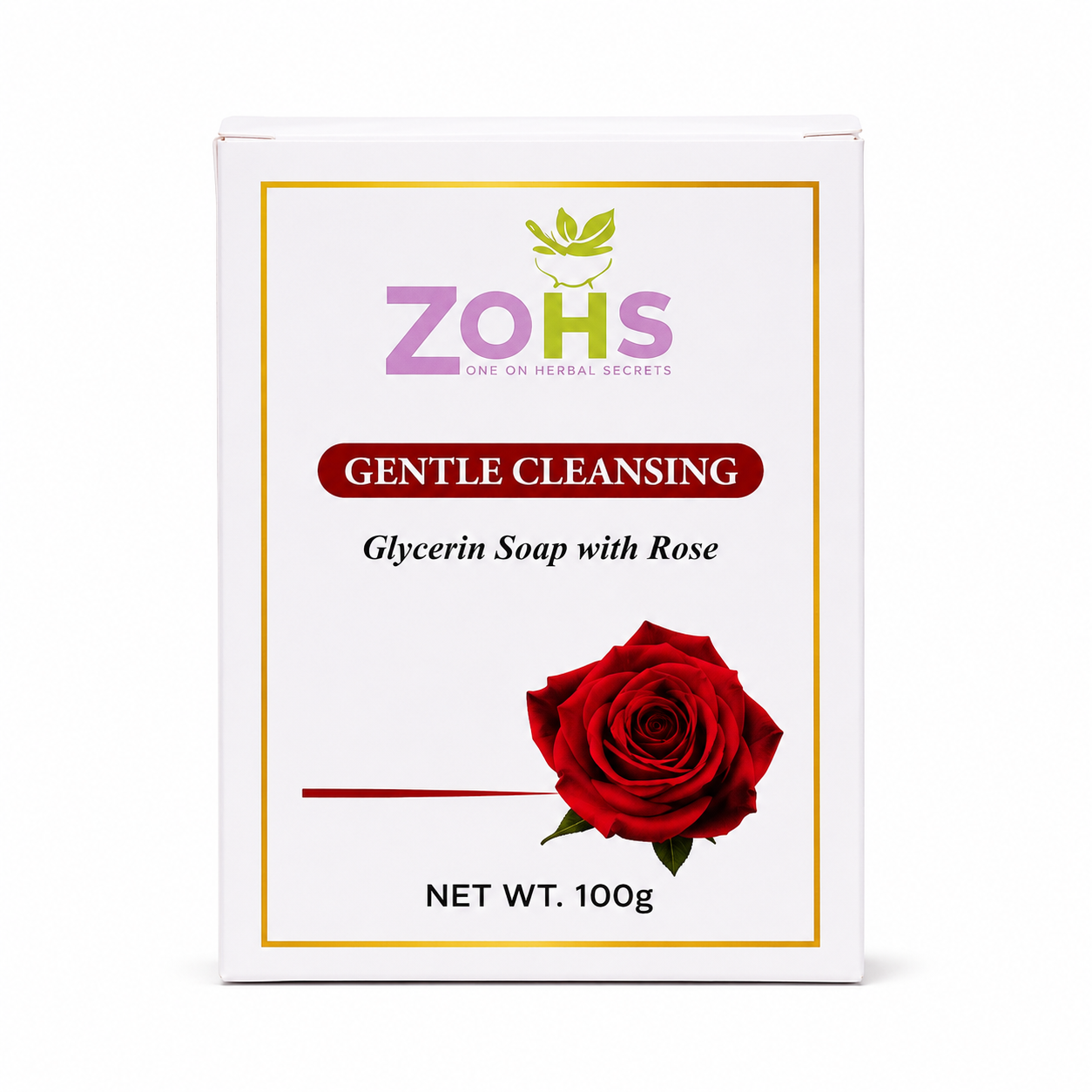 ROSE SOAP ( GENTLE CLEANING SOAP )